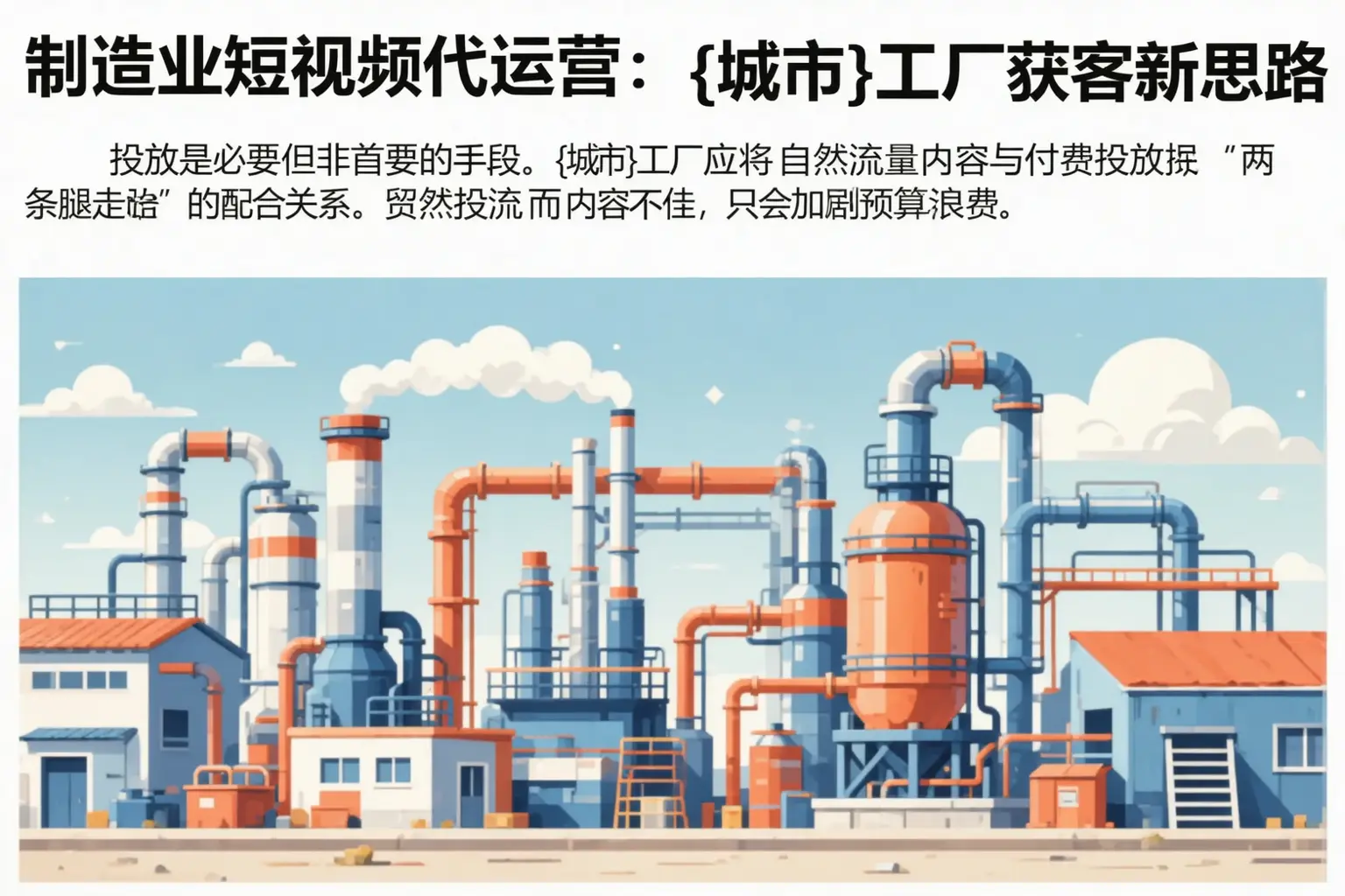 制造业短视频代运营:桂林工厂获客新思路